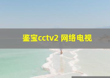 鉴宝cctv2 网络电视